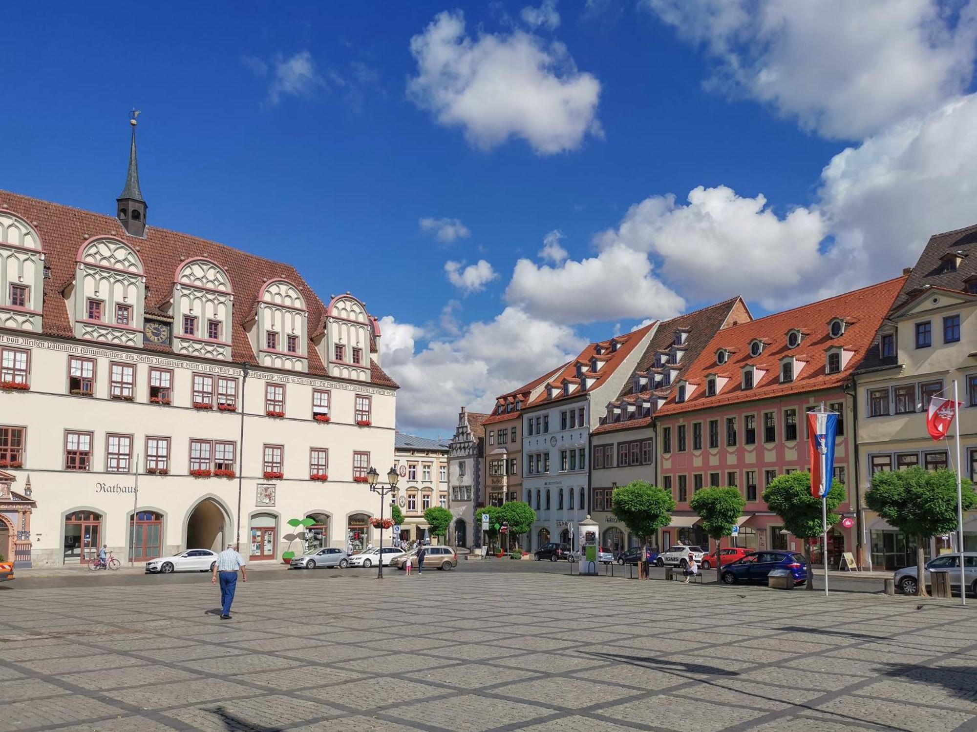 Ferienwohnung Am Stadtpark Naumburg  Buitenkant foto